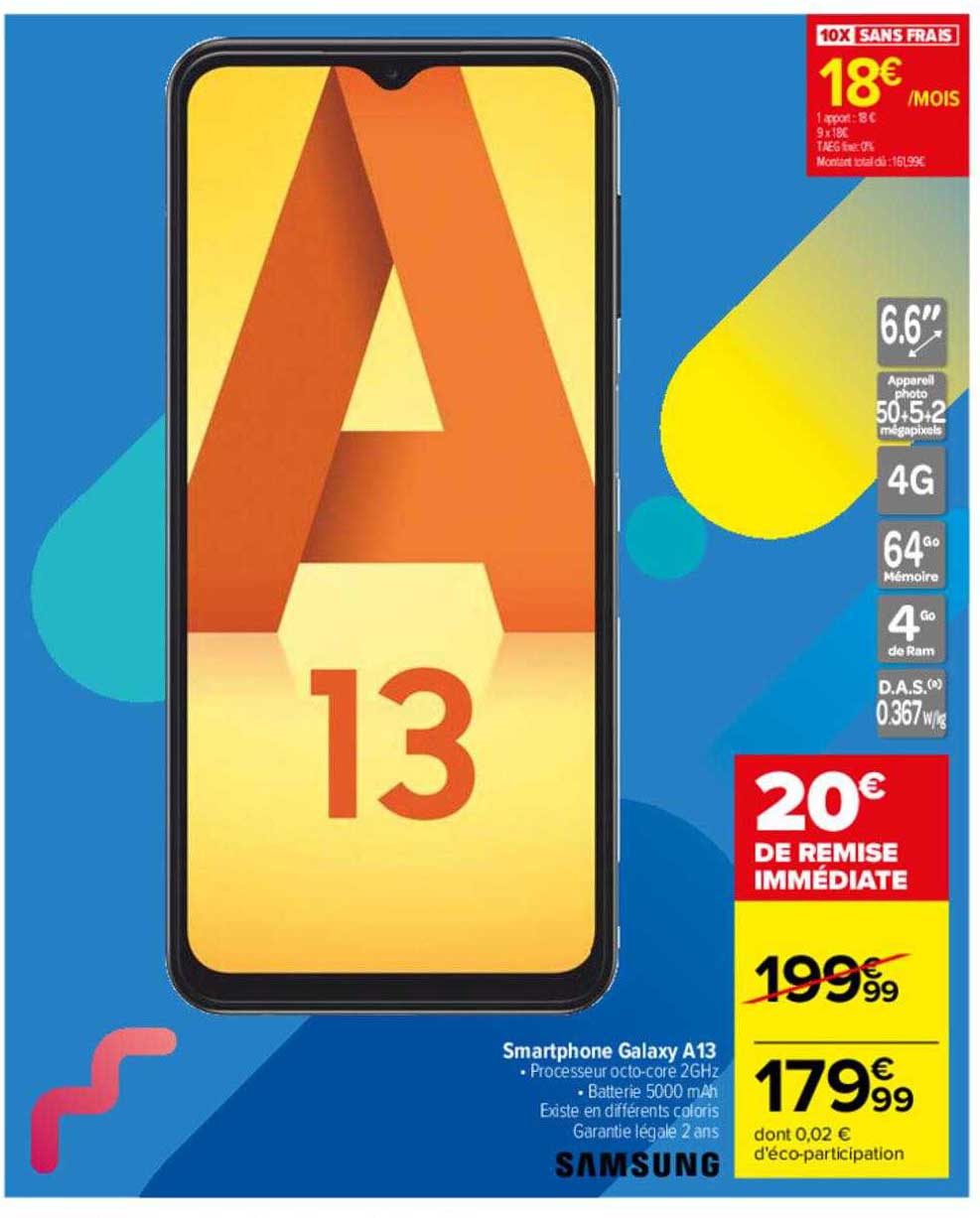 smartphone galaxy a13 samsung