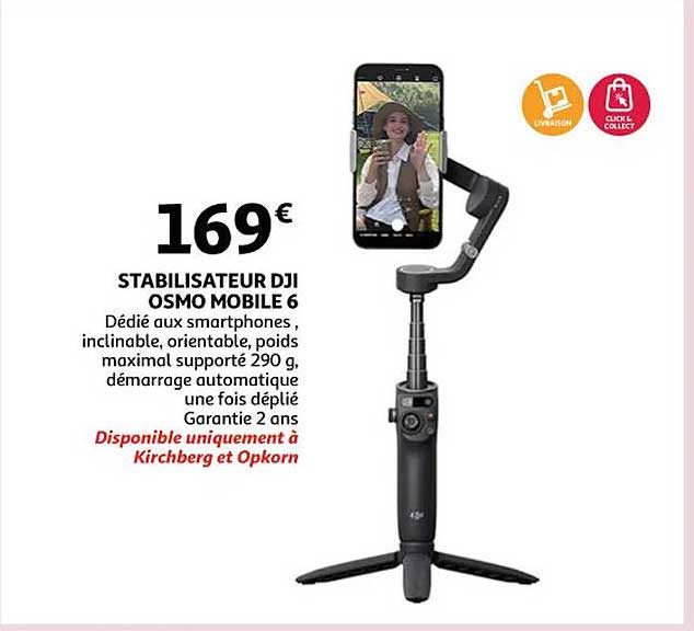 stabilisateur dji osmo mobile 6
