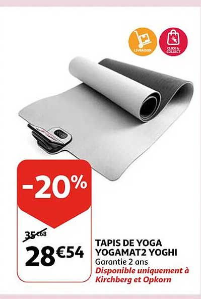 tapis de yoga yogamat2 yoghi