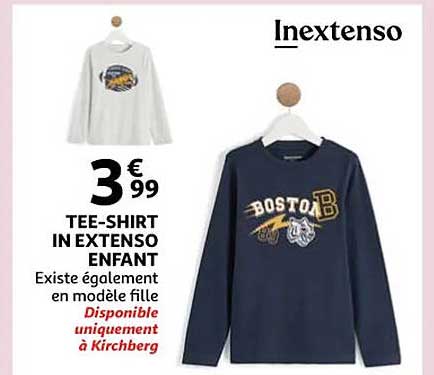 Tee-shirt In Extenso Enfant