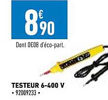 testeur 6-400 v