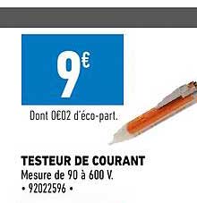 testeur de courant