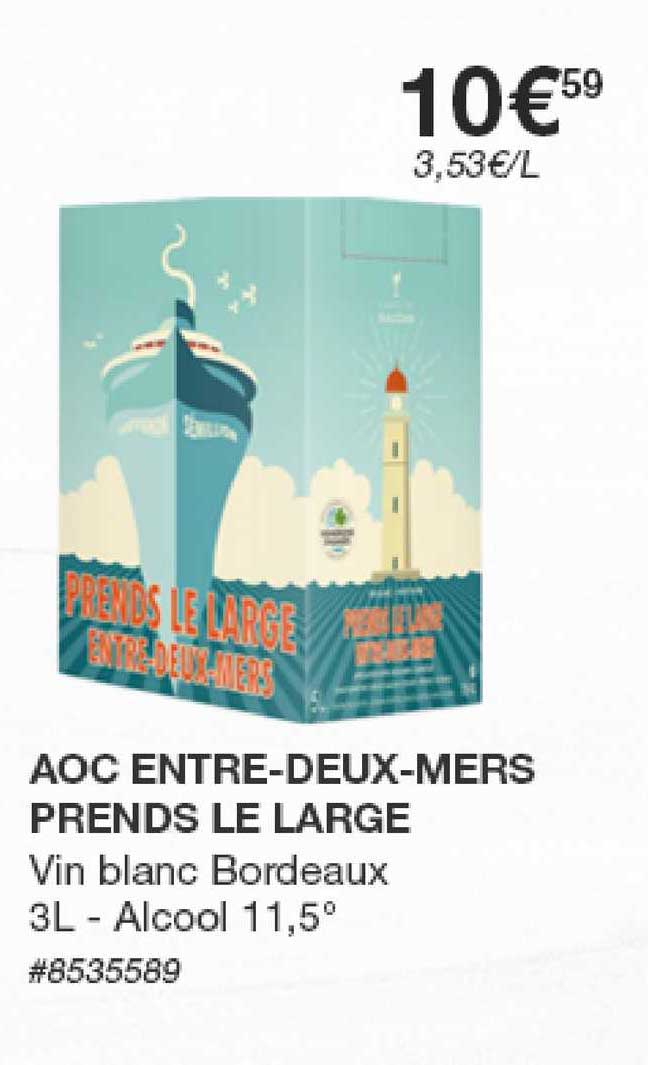 aoc entre-deux-mers prends le large