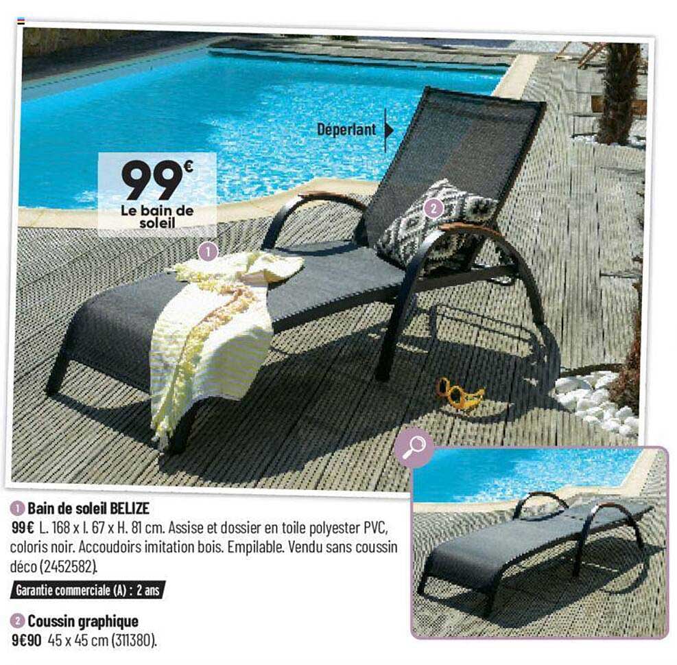 bain de soleil belize