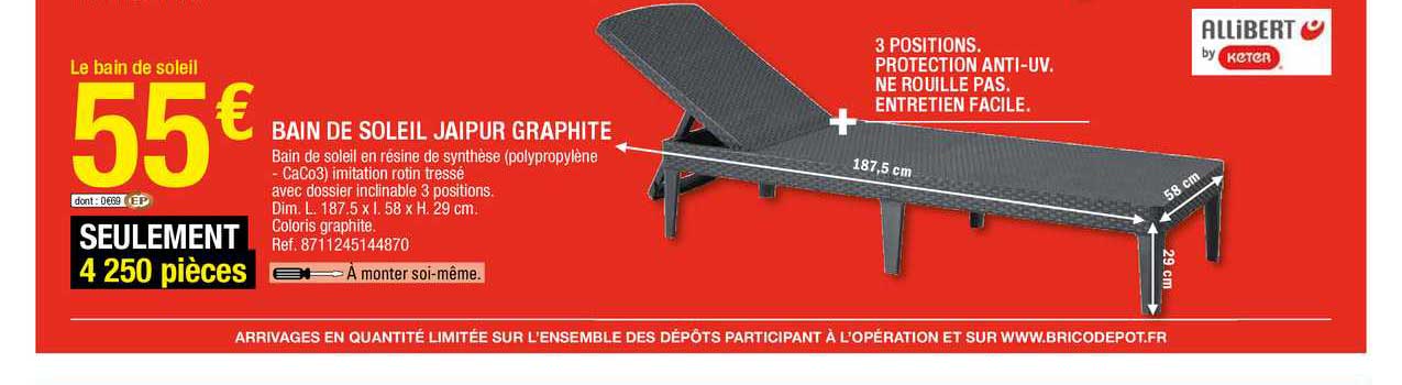 bain de soleil jaipur graphite