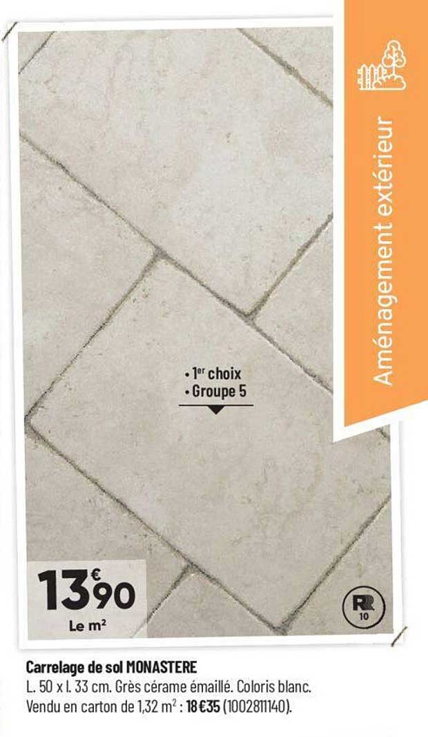 carrelage de sol monastère