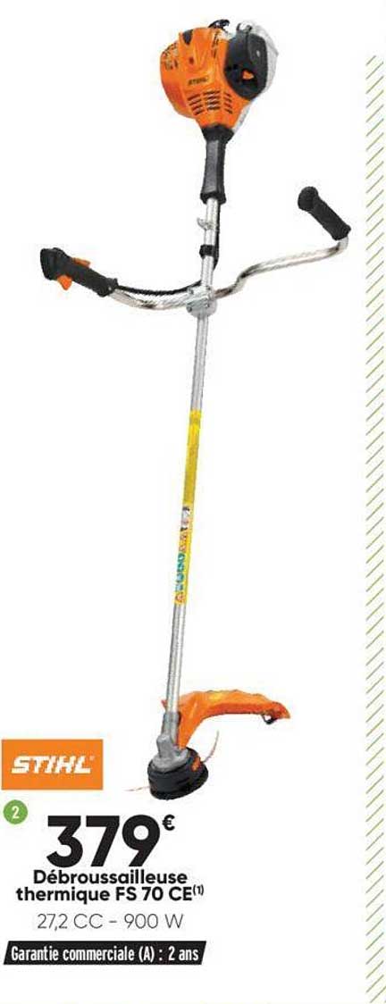 débrousailleuse thermique fs 70 ce stihl