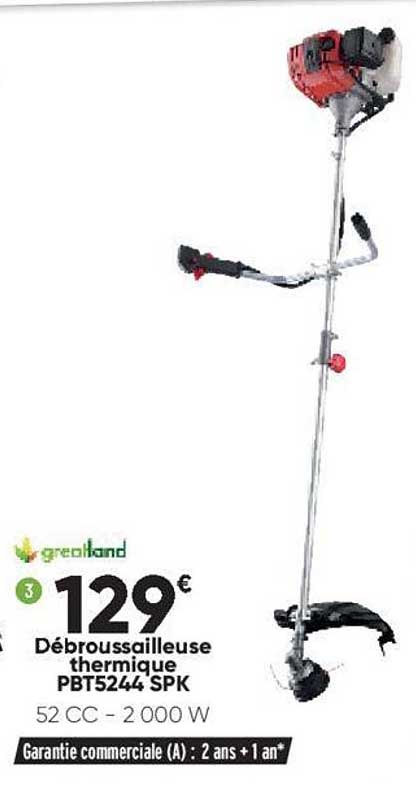débroussailleuse thermique pbt5244 spk greatland