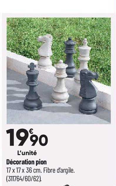 décoration pion