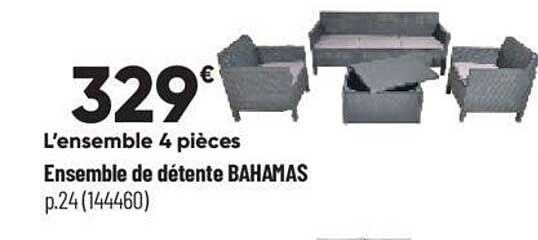 ensemble de détente bahamas
