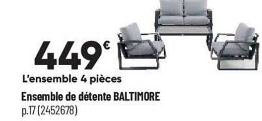 ensemble de détente baltimore