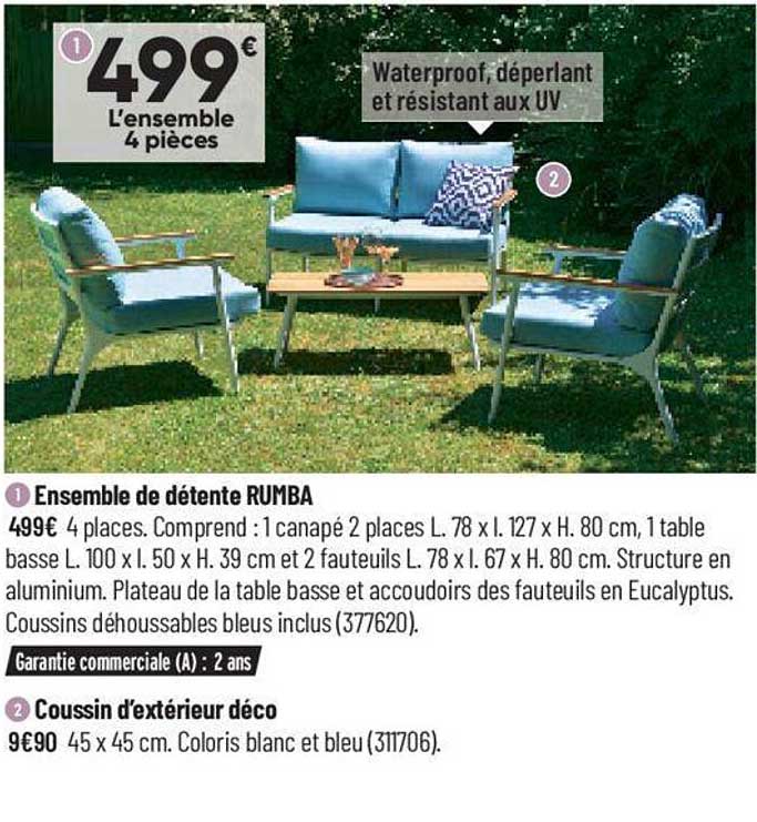 ensemble de détente rumba