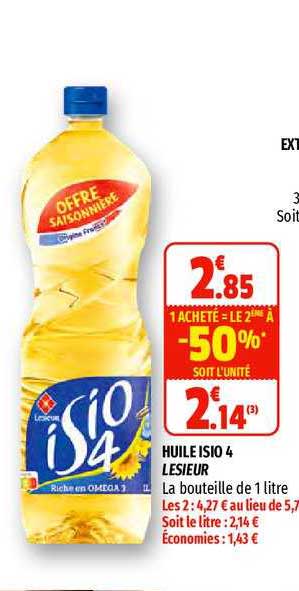 huile isio 4 lesieur