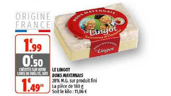 le lingot bons mayennais