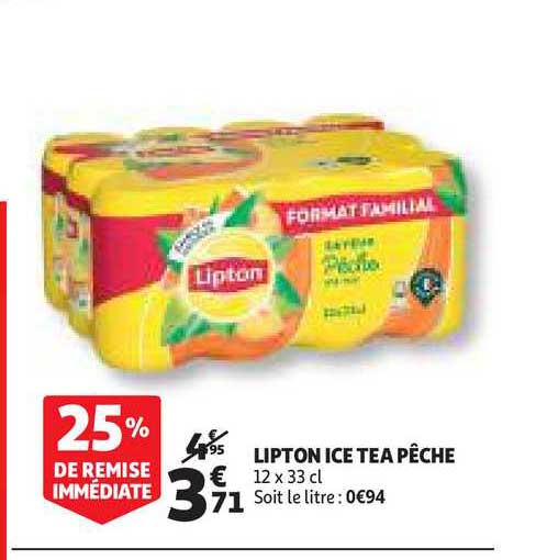Lipton Ice Tea Pêche