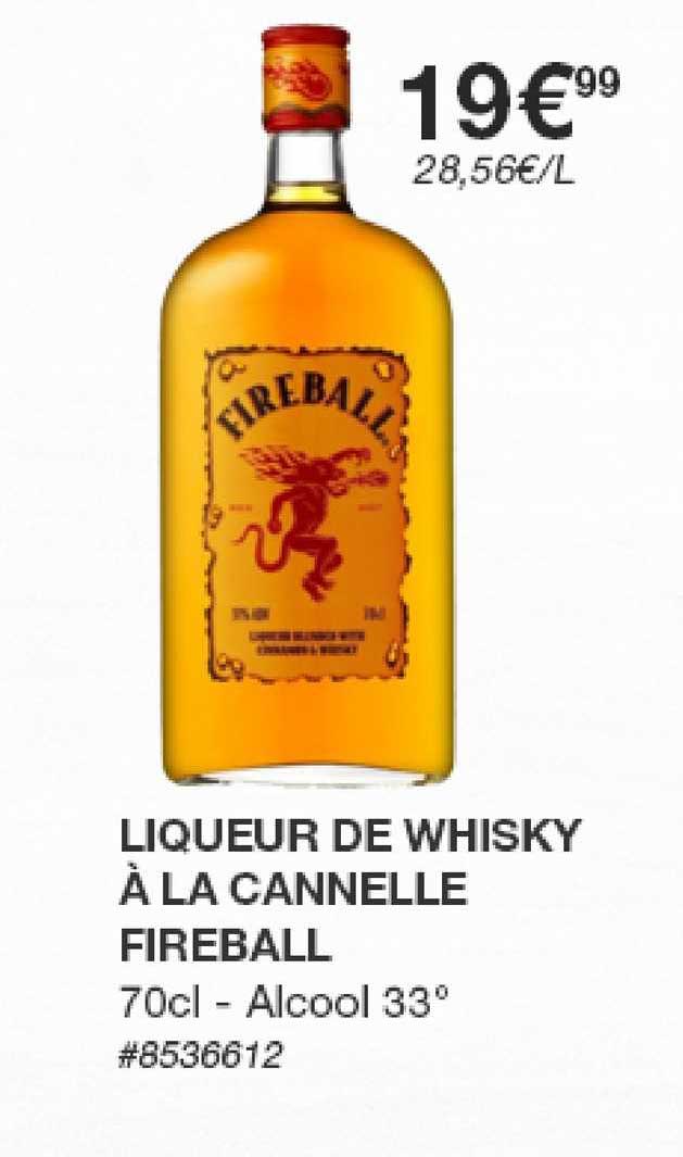 Liqueur De Whisky à La Cannelle Fireball