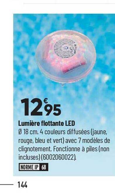 lumière flottante led