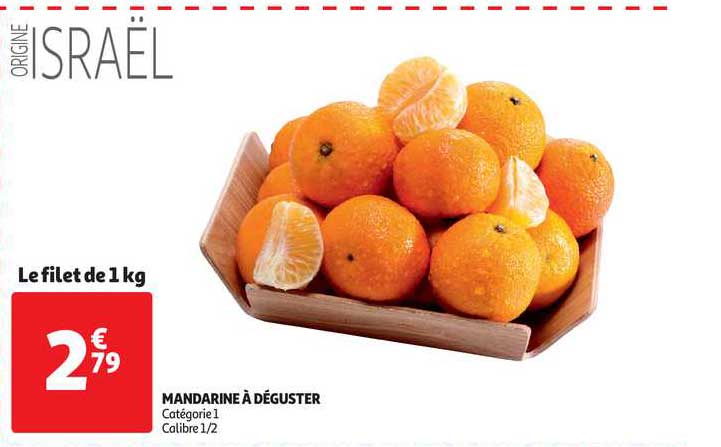 mandarine à déguster