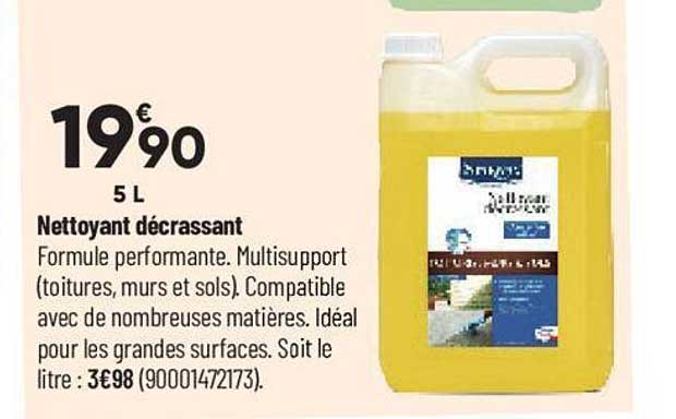 Nettoyant Décrassant