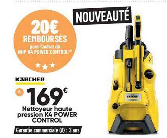 nettoyeur haute pression d4 power control kärcher