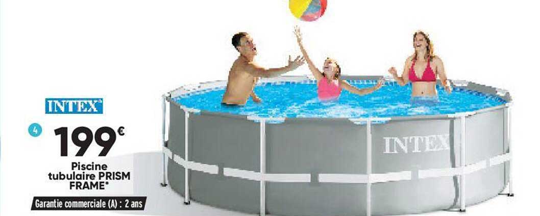 piscine tubulaire prism frame intex