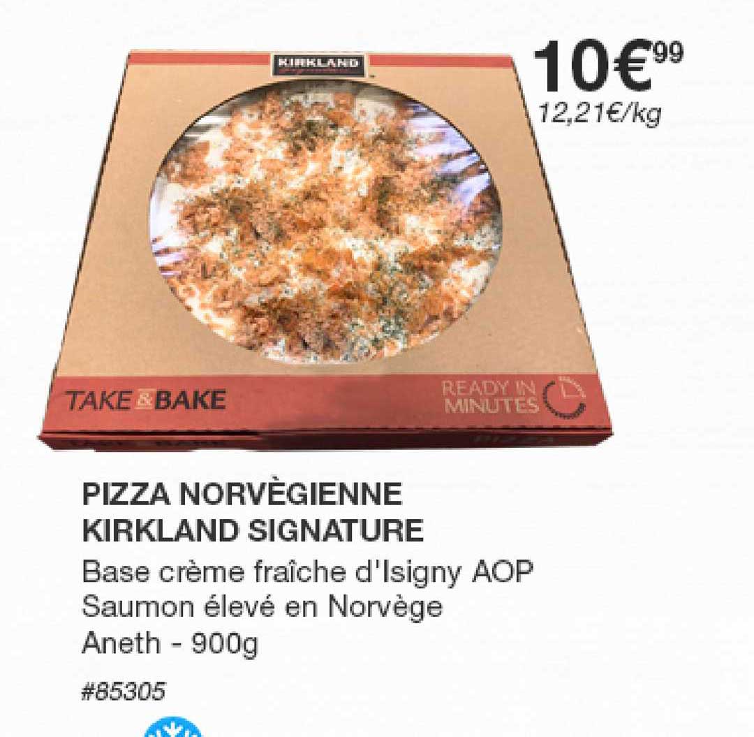 Pizza Norvégienne Kirkland Signature