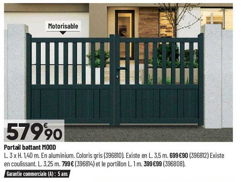 portail battant mood