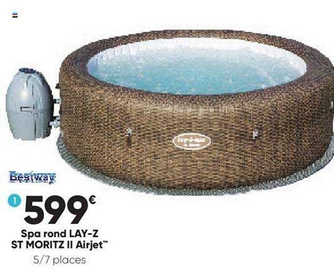 Spa Rond Lay-z St Moritz Ii Airjet