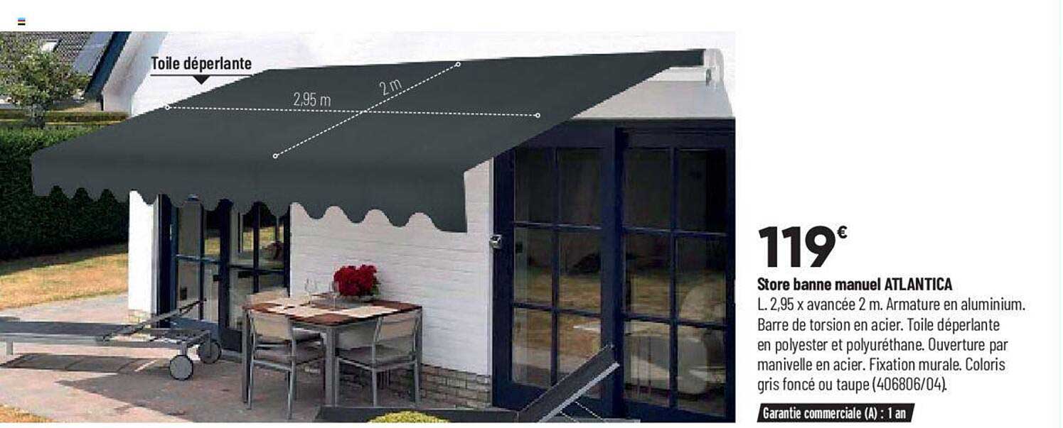 Store Banne Manuel Atlantica