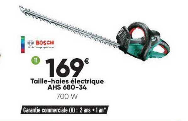 taille-haies électrique ahs 680-34 bosch