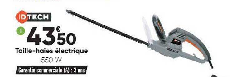 taille-haies électrique id tech