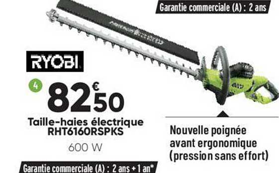 taille-haies électrique ryobi