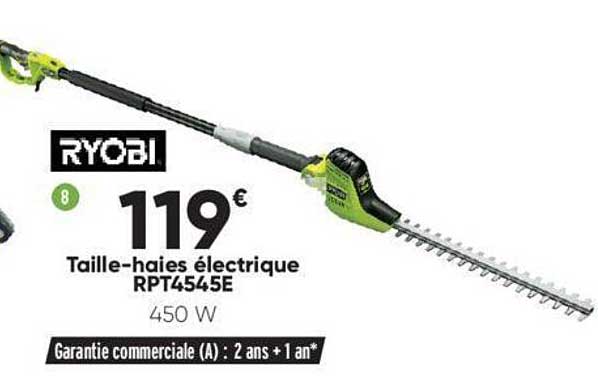 taille-haies électrique ryobi