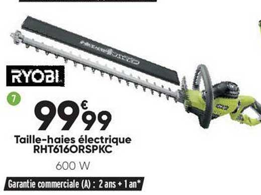 taille-haies électrique ryobi