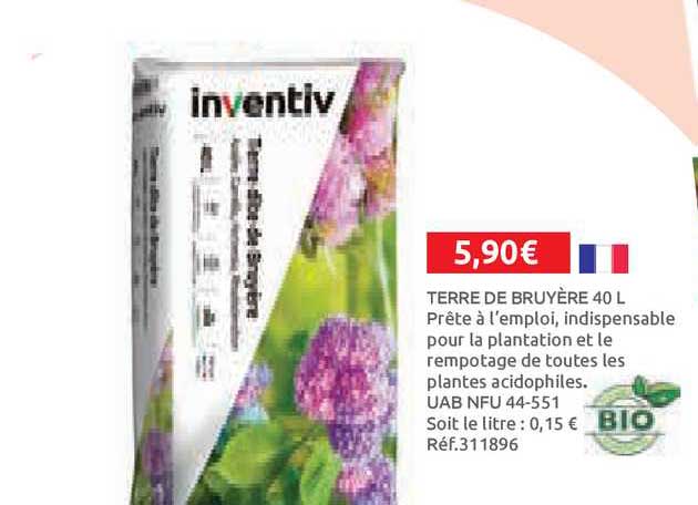 Terre De Bruyère 40 L Inventiv