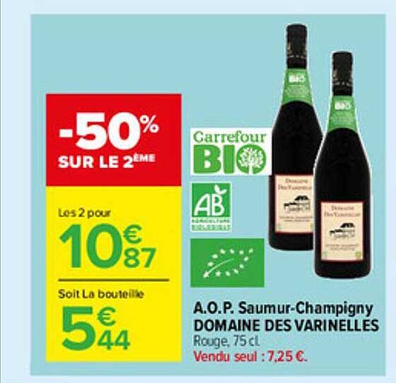 a.o.p. saumur-champigny domaine des varinelles