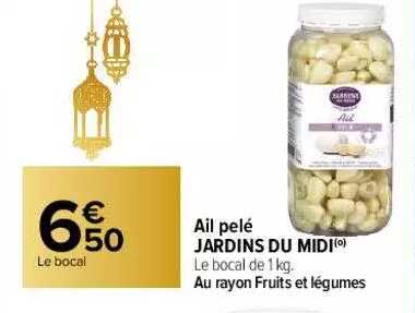 Ail Pelé Jardins Du Midi