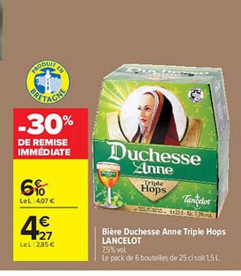 bière duchesse anne triple hops lancelot