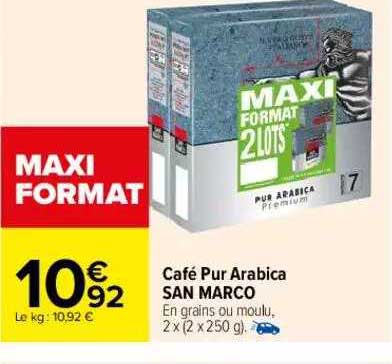 café pur arabica san marco