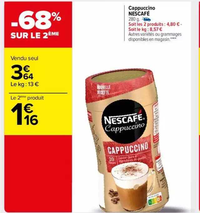 Cappuccino Nescafé