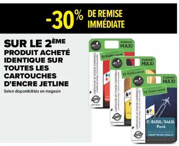 cartouches d'encre jetline