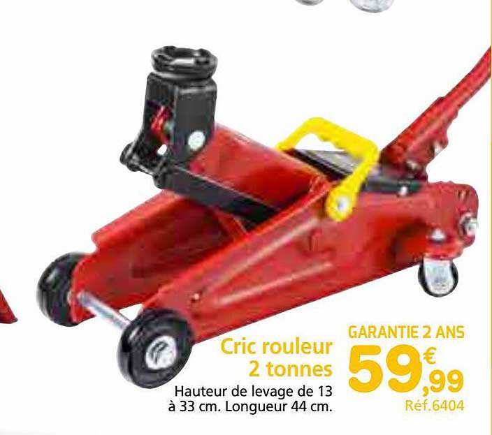cric rouleur 2 tonnes