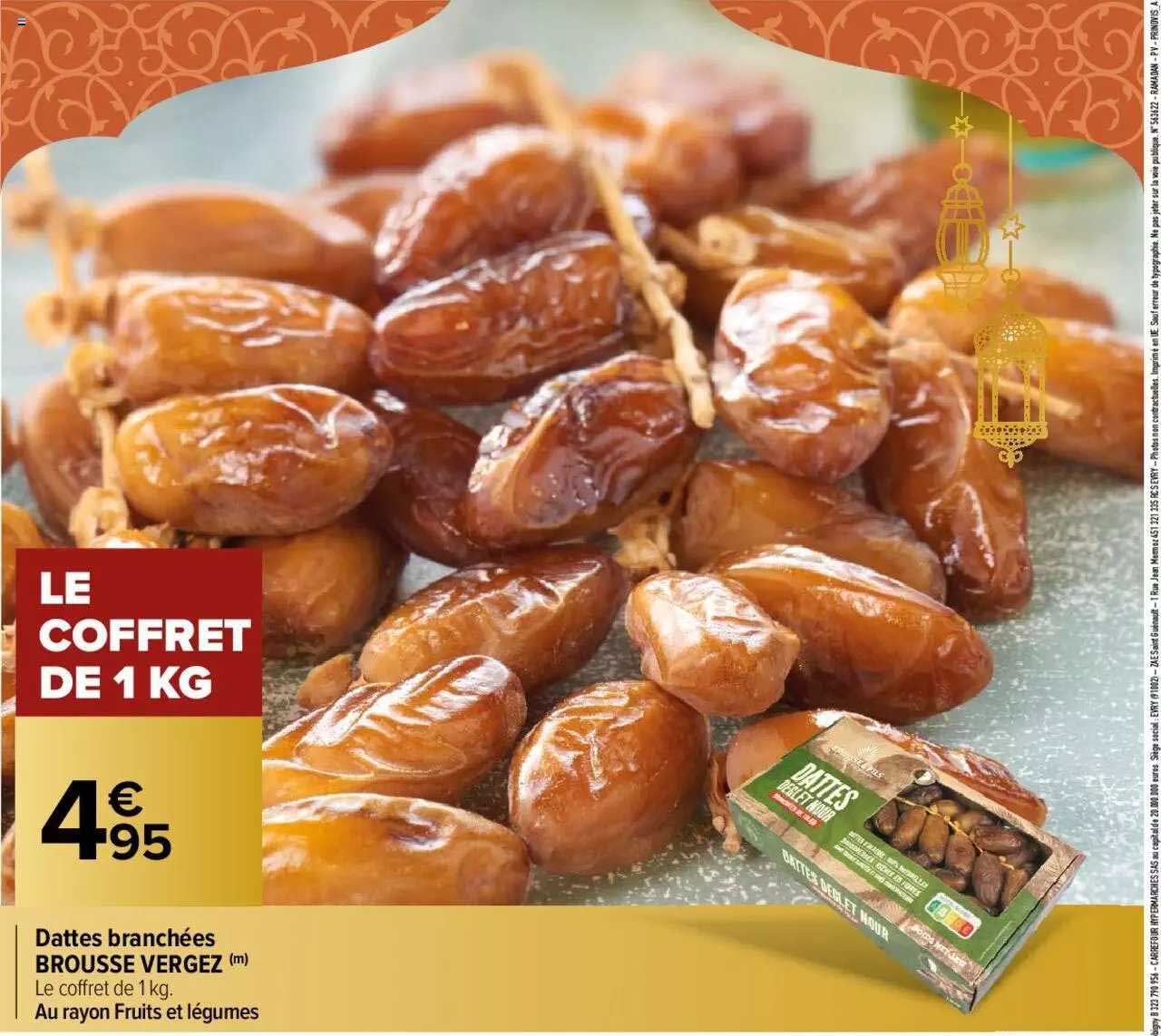 dattes branchées brousse vergez