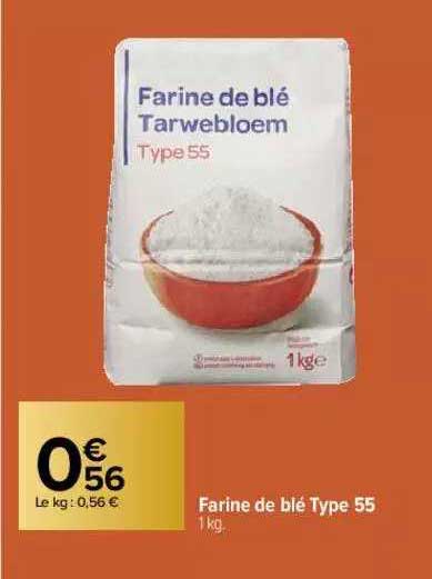 farine de blé type 55