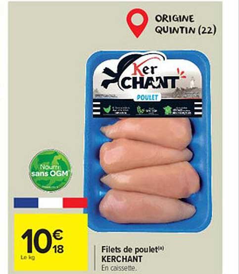 filets de poulet kerchant