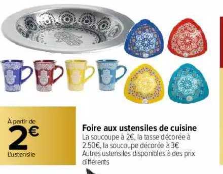 Foire Aux Ustensiles De Cuisine