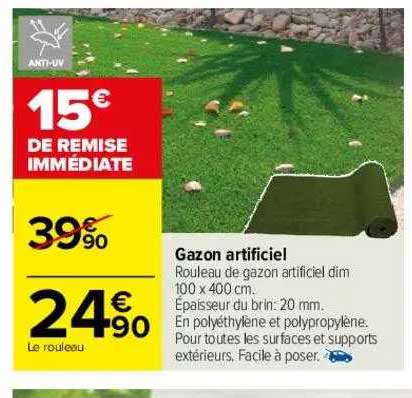 gazon artificiel
