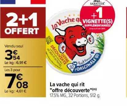 la vache qui rit "offre découverte"