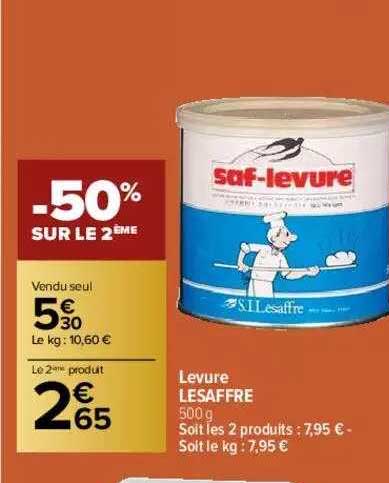 levure lesaffre