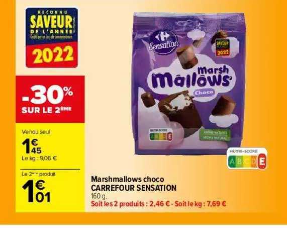 Marshmallows Choco Carrefour Sensation